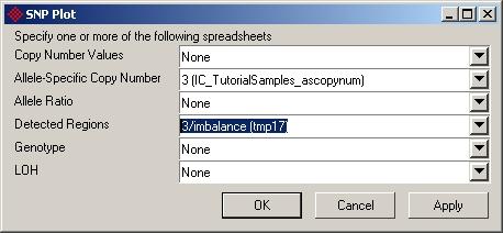 If you have total copy number estimates or other data, you can specify them here to be visualized as well.