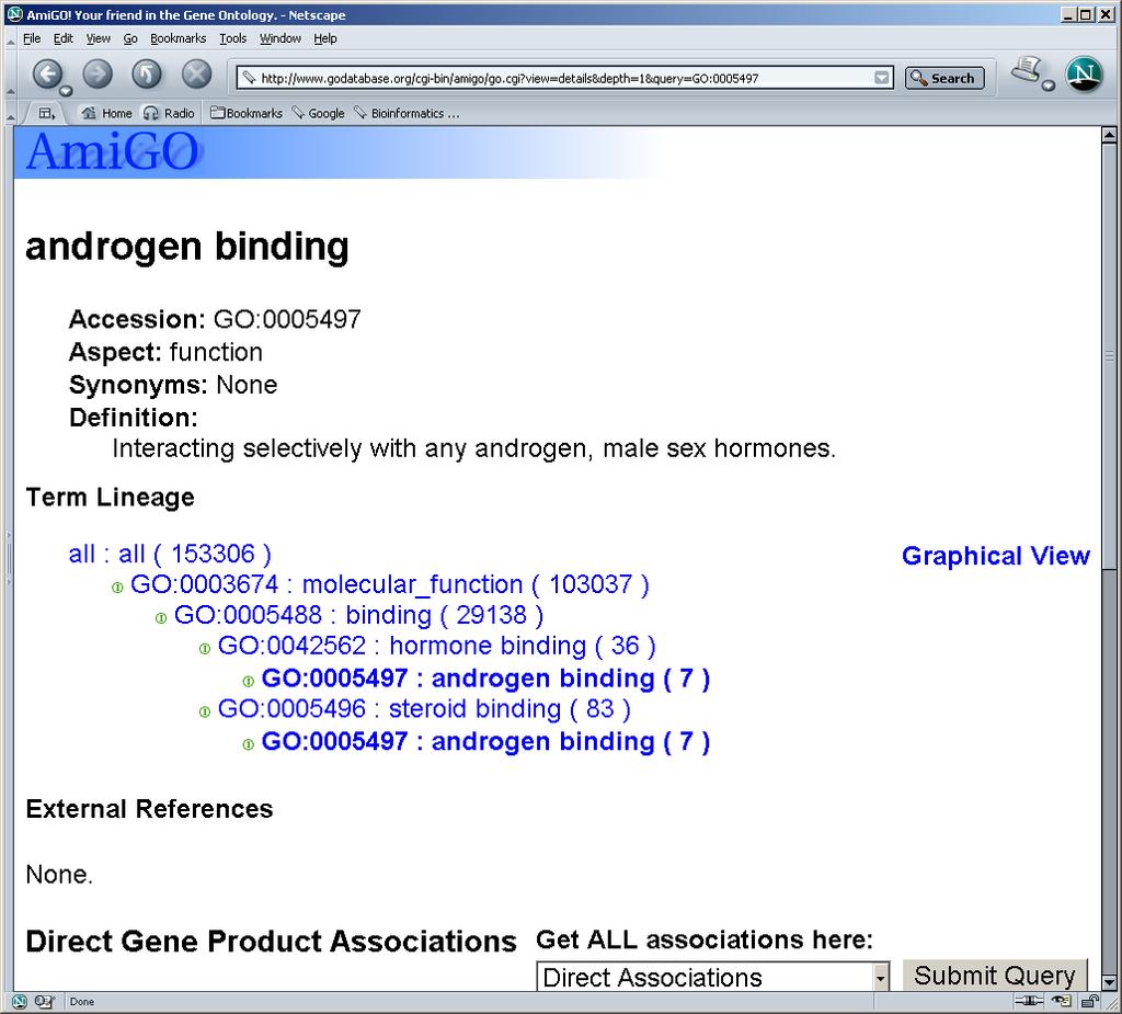GENE ANNOTATIONS: LINKING