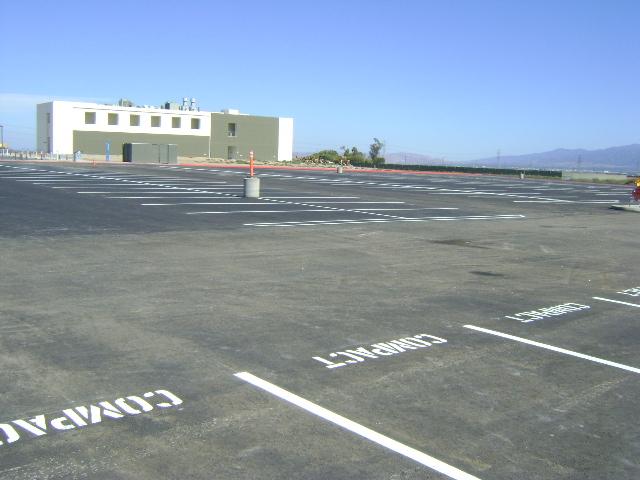 parking lot with 194 parking stalls south and west of the existing parking lots.the parking lot will be adjacent to the existing Main Instructional Building located on the Chino Campus.