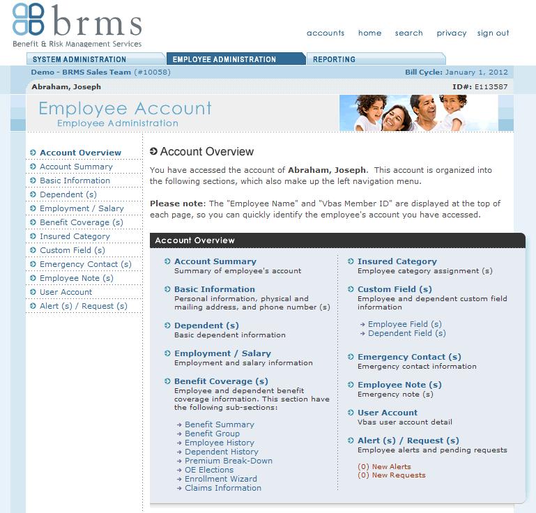 TO ADD A NEW EMPLOYEE S BENEFITS STEP ONE STEP TWO STEP THREE STEP FOUR STEP FIVE 1. Start on the Home Page in Vbas 2.