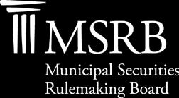 MSRB Notice MSRB Notice 2018-03 0 2018-03 Publication Date February 15, 2018 Stakeholders Municipal Advisors Notice Type Request for Comment Comment Deadline April 16, 2018 Category Fair Practice