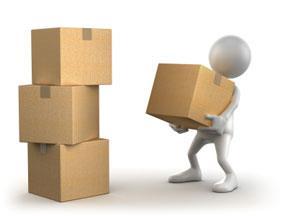 MANUAL HANDLING Size up the load: Test the weight by lifting one of