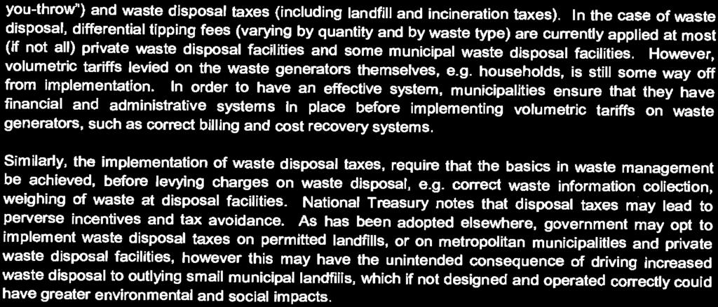 32 No. 40200 GOVERNMENT GAZETTE, 11 AUGUST 2016 you -throve') and waste disposal taxes (including landfill and incineration taxes).