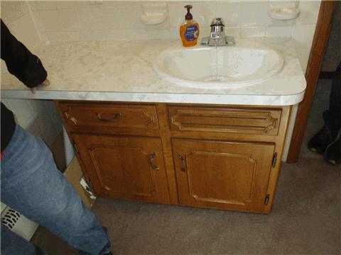 sink(s) appeared to be in serviceable condition at the time of inspection