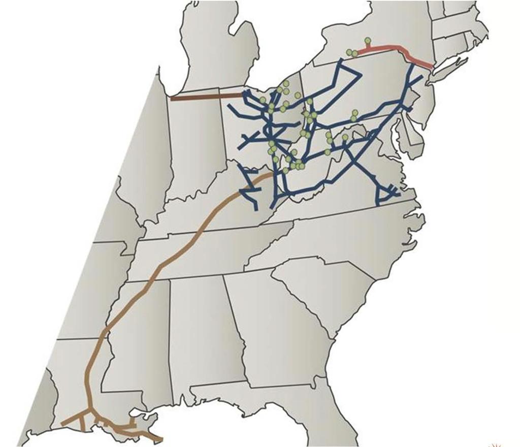 Columbia Pipeline Group Overview and Strategy System Overview Pipeline More than 15,000 miles