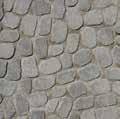 Each Old World paver has a smooth side and a textured side.