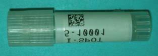 Place the cryovial tubes into the cardboard cryovial box and, using a permanent marker, label the