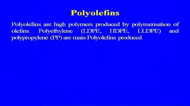 So, metallocene catalyst they have been actually the change in the whole pattern of the making of the polymers.