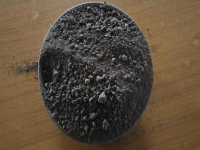 passing through 4.75 mm IS sieve was used as shown in the fig. 1. The physical properties of black cotton soil are Specific Gravity=2.65, W L =84%, W P =55%, I p =29%, I.S. Classification=CH (Clay of High Compressibility), OMC = 22%, MDD=15.
