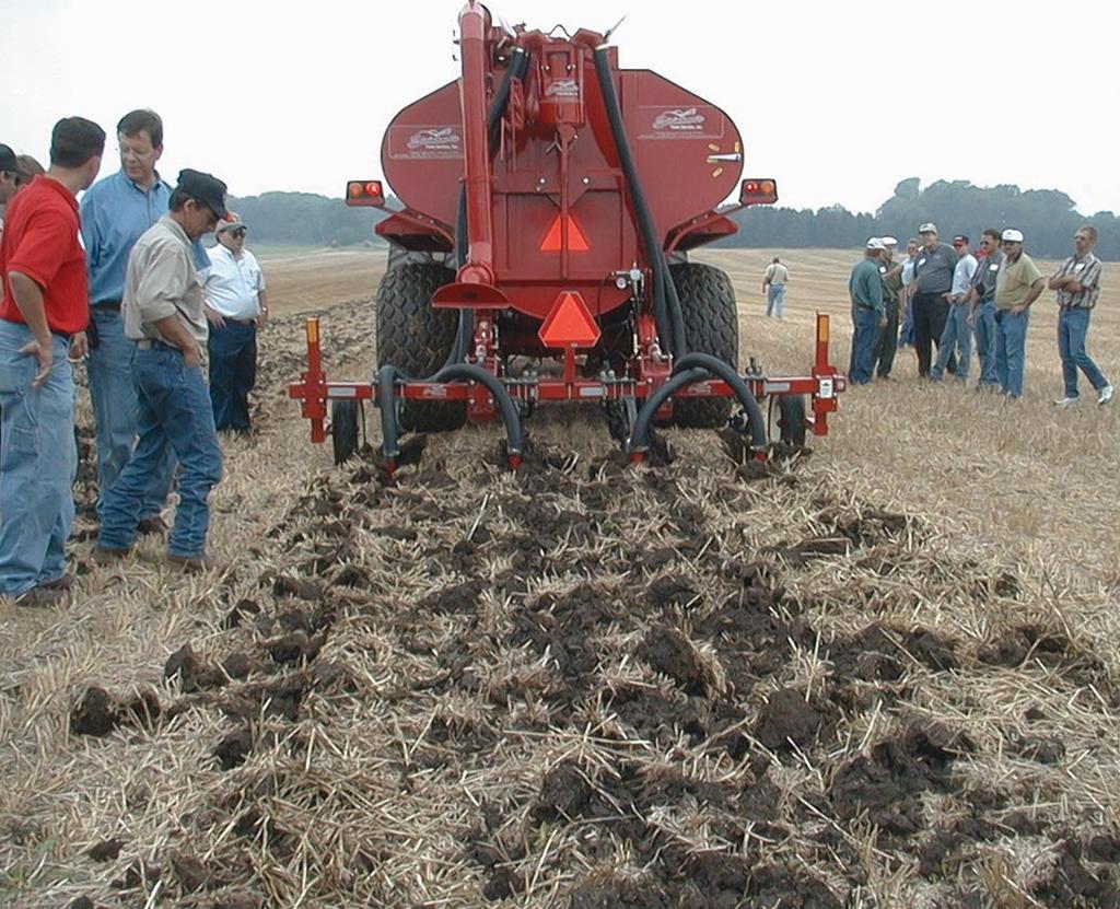 Strategies to Reduce Odors During Land Application During land application of manure, producers are more likely to receive nuisance complaints.
