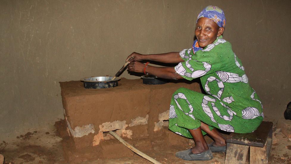 The project has created demand for locally available raw materials and services for the construction and installation of the efficient cook stoves.