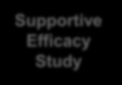 Study Phase 3 Study: Single registrational, pathogen-focused, superiority study (n=~360) Supportive Efficacy Study: