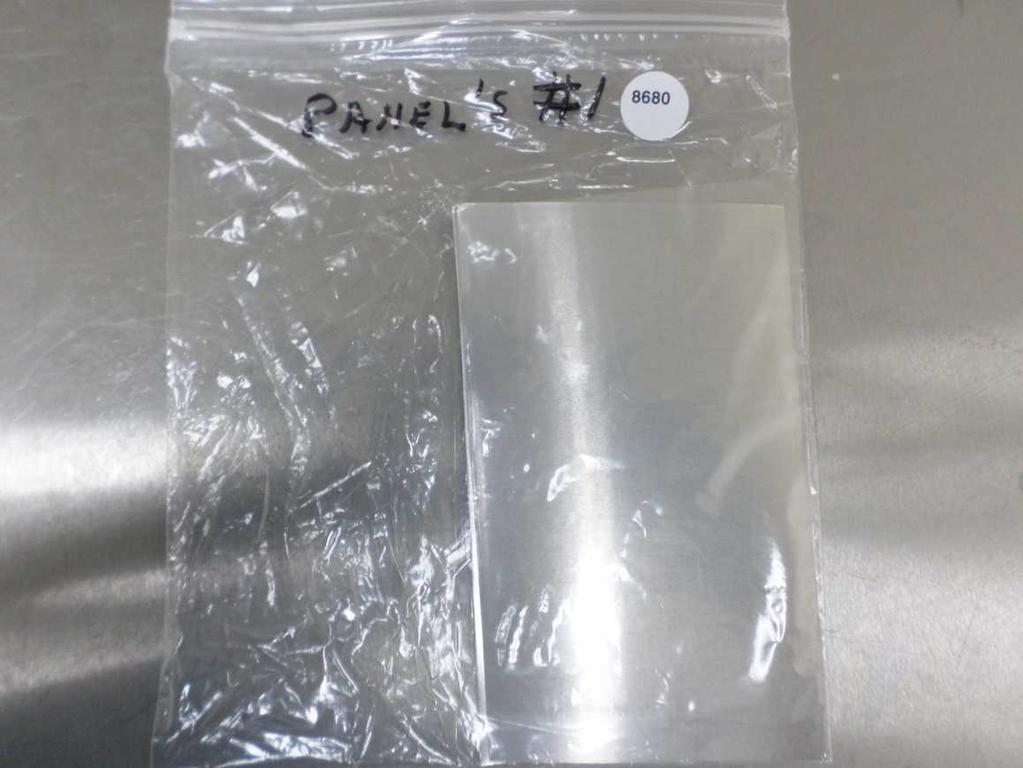 Test Substance Information The test substance was received on 04 NOV 2015 and the following picture was taken.