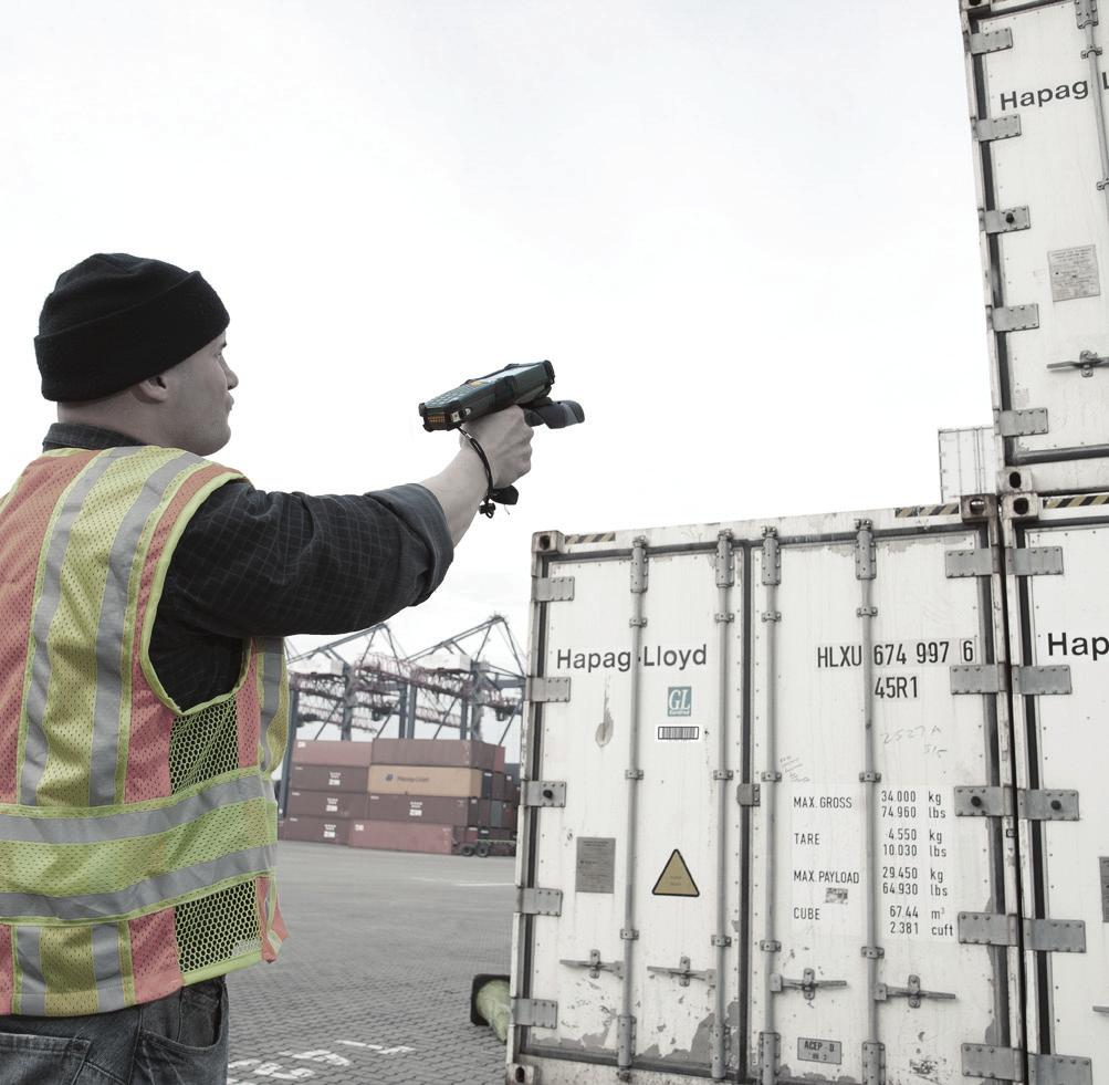 POINT RFID READING WHERE AND WHEN YOU NEED IT Handheld RFID readers like the Zebra MC9190-Z offer an easy-to-carry wireless form factor that allows workers to take the reader to the RFID tag unlike