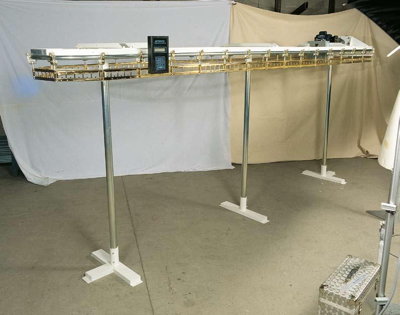 STANDARD GARMENT CONVEYOR MODEL-ST INCREASE YOUR HANGING CAPACITY AVAILABLE SHAPES Replacing your conventional garment racks with Well Products Model-ST, electric garment conveyor, you can increase