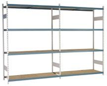 Mini-Racking Proposals Tie bars Models include to 3 tie bars, depending on their dimensions. For capacity chart. 89 *Models are compatible with double shelving units with same depth.
