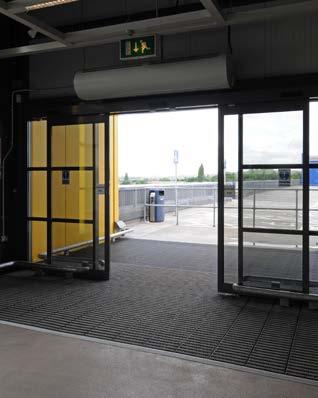 PREVENTING SLIP AND TRIP ACCIDENTS WITH C/S PEDISYSTEMS C/S entrance matting range provides a