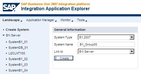 System Landscape Set Up on B1iSN Server: Create System Entry for SAP Business One 1 Create a new System (entry) for SAP Business One 3 Test Connection