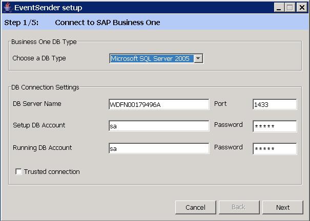 System Landscape Set Up on SAP Business One Server: Configure