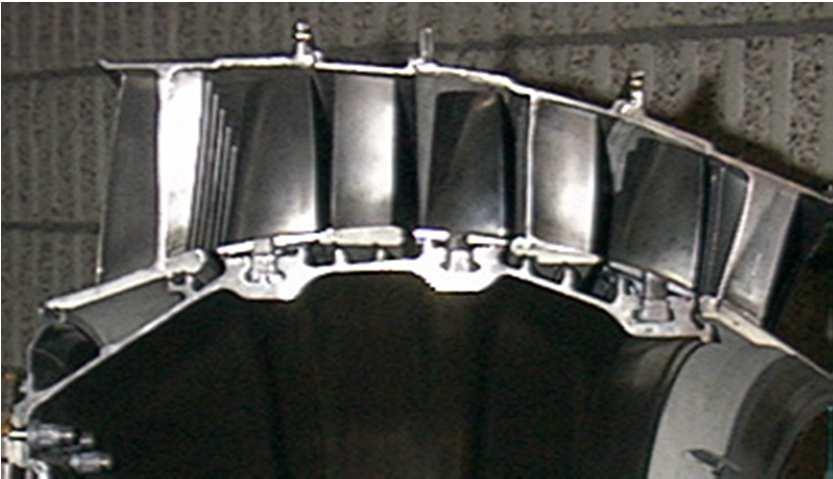 compressor ring Drum HP compressor Disks of varying