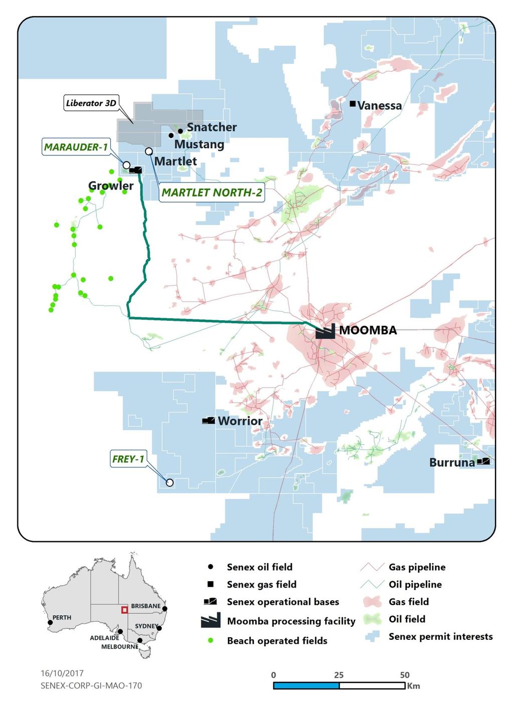ly Report COOPER BASIN OIL AND GAS Exploration and Development Drilling activity During FY18 Senex is running a focused capital investment program, prioritising spend on a small number of western