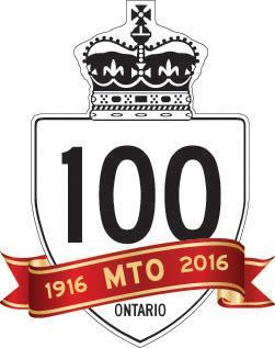 MTO 100 Years of Transportation Established on January 17, 1916, as the Department of Public Highways of Ontario, with 35 employees (3,575 today).
