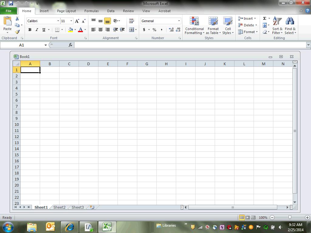 12. Open an empty Excel worksheet. Right-click the top cell. 13. From the right-click menu, select Paste. 14.