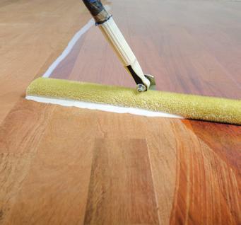 Premium Base seals freshly sanded wood flooring and creates a base layer that isolates the finish coat from penetrating into the open wood surface.