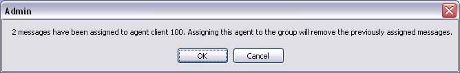 Issue 2.0 UNIVERGE SV8100 This menu allows the administrator to select the agent clients that are members of this Agent Group.