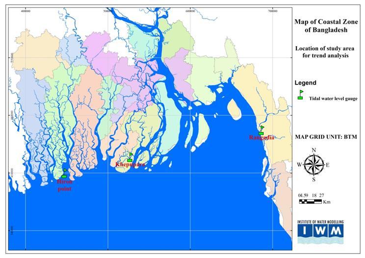 Impact of Climate Change: Mean Sea level rise The relative mean sea level change is variable along the coast of Bangladesh depending upon the local and regional factors.