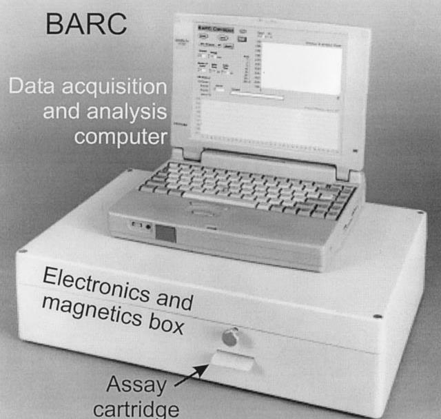 BARC instrument overview Table top instrument with:
