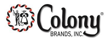 Colony Brands, Inc. Supply Chain Security Profile Customs-Trade Partnership Against Terrorism Service Provider Questionnaire Colony Brands, Inc. (f/k/a The Swiss Colony, Inc.