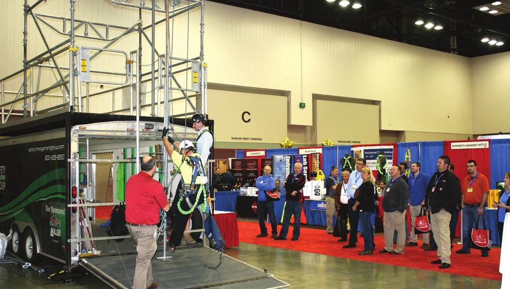 2018 INDIANA SAFETY AND HEALTH CONFERENCE & EXPO INTERACTIVE DISPLAY SPACES AVAILABLE Present your products and services with an interactive display space!