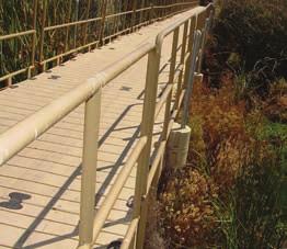 Treated wood and foam-filled products can be dangerous to wildlife habitats, but EZ Trail utilizes only safe,