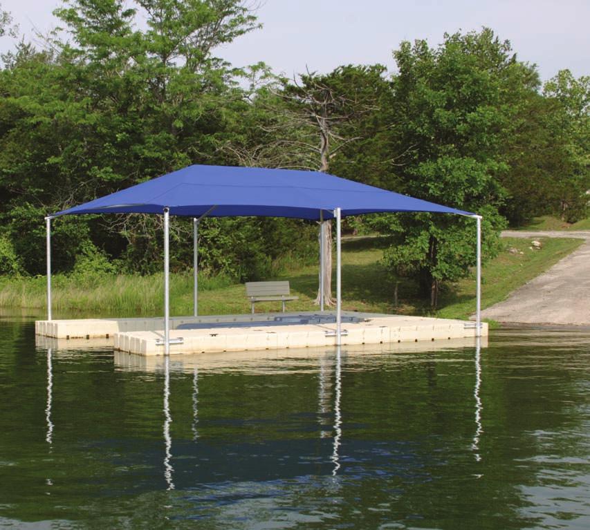 Roof Systems Made in the Shade! Now more than ever, we all need protection from the sun s harmful UV rays. You also need to shield your watercraft investments from the same harmful UV rays.