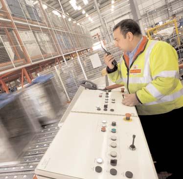 The cargo transit warehouse was specifically designed to optimise the efficiency of the Royal Mail operation.