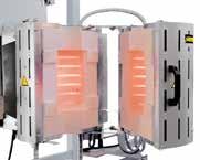 Customized Tube Furnaces Tube furnace RS 200/4500/08 with lift door for heat treatment of bars Tube furnace RHTV