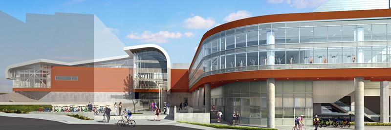 Rec Center Expansion Project Funded by student fee referendum New features and spaces: Additional 2 court gymnasium and Multi Activity Center Separate leisure pool and Wellness