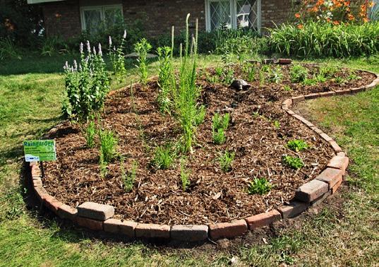 This approach to landscaping emphasizes the use of hardy perennials which require no fertilizer, pesticides, or mowing. The result is a reduction in sources of both polluted runoff and air pollution.