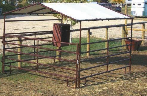 Horse Shelters A low cost, quality built, portable home for your horses.