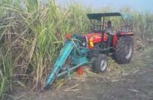 Lubis (2014) reported that the South African made sugarcane harvester VICRO (Fig 5) equipped with full-hydraulic drive.