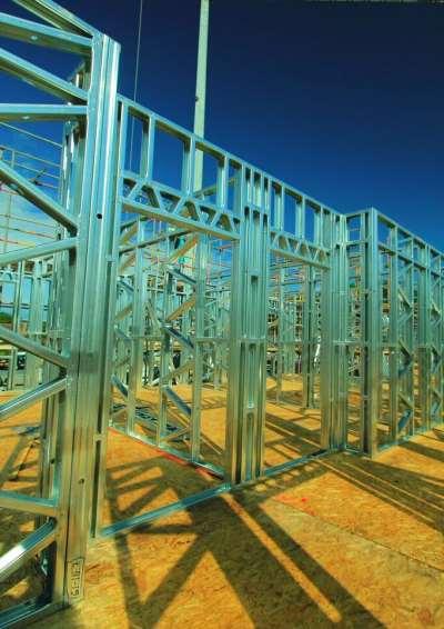 Light Gauge Steel System Attributes: Speed of construction LGS