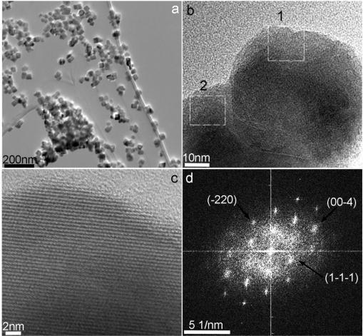 Figure S9. a. Low magnification TEM image of the pseudo octahedral Co 3 O 4 nanocrystals, in which the homogeneous particle size distribution can be seen. b. High magnification TEM image.