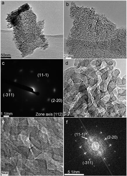 Figure S13. a. Low magnification TEM image of the Co 3 O 4 nanolaminar, in which monolayer Co 3 O 4 nanolaminar with the mesoprous structure and homogeneous thickness can be