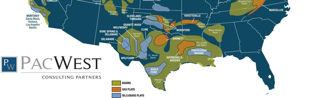 Resource Base (Tcf)1 Appalachian Basin 156 Tcf 27 Tcf 11 Other US shale basins 163 Tcf 1.