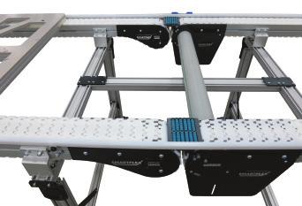 conveyor to allow access from below Can be used on systems