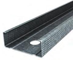 C STEEL STUD WALLS INTRODUCTION DESCRIPTION USG Boral Steel Stud Wall systems consist of single or multiple layers of plasterboard, screw fixed to one or both sides of light gauge Rondo C-stud or