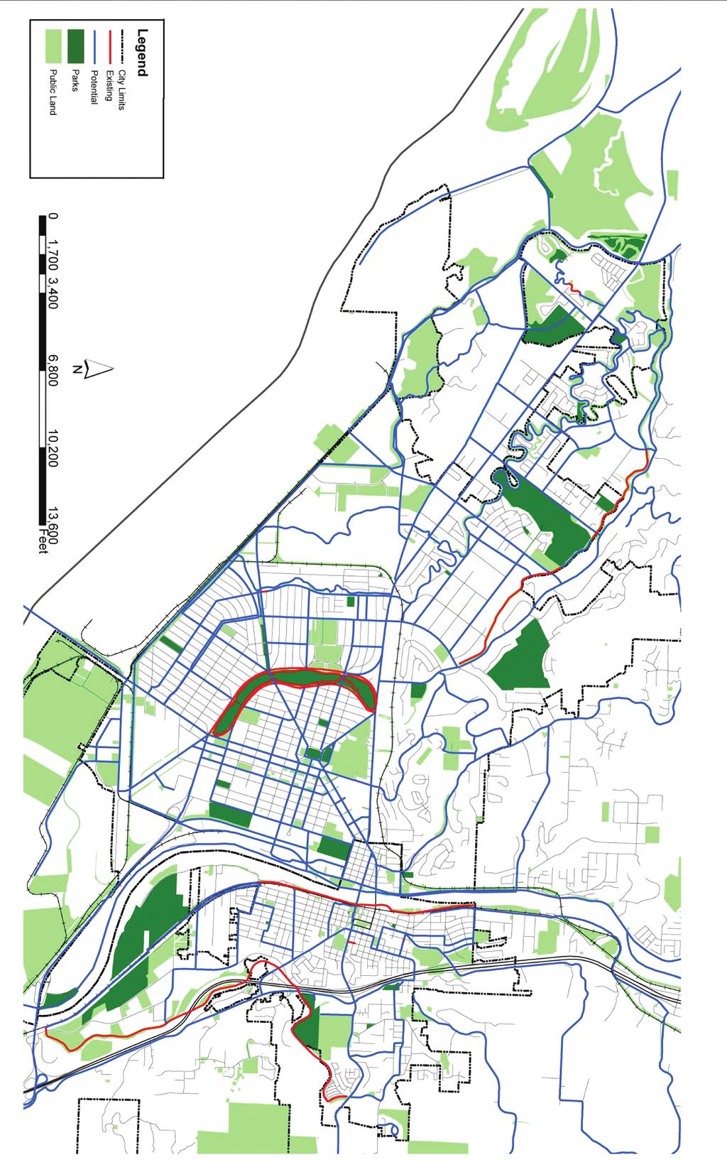 City of Longview Comprehensive Plan December 2006 Figure 8-4