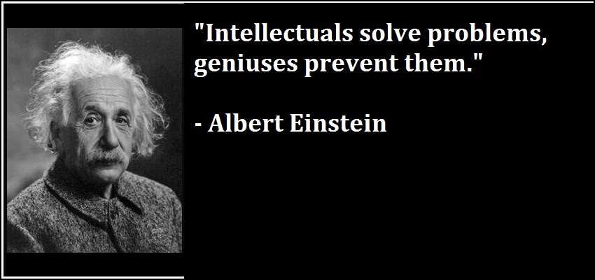 Let s be a society of Geniuses Let s