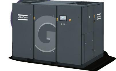 High efficiency G -250 and G - VSD air compressors are designed to be highly energy efficient.